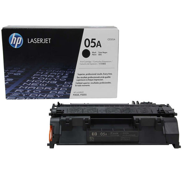 HP 05A Black LaserJet Toner Cartridge CE505A