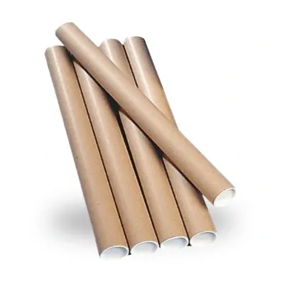 Postal Tube 450x76mm Brown Kraft (Pack of 12)