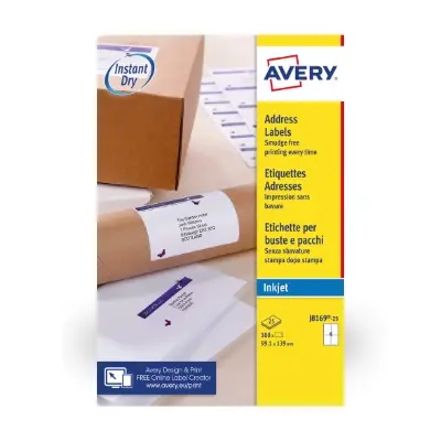 Avery QuickDry Inkjet Address Labels