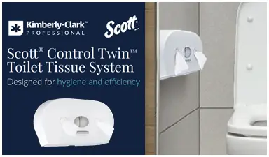 Twin toilet tissue system