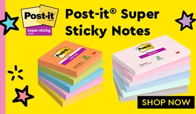 Post-it Super Sticky Notes