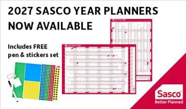 2027 Sasco Wall Planners