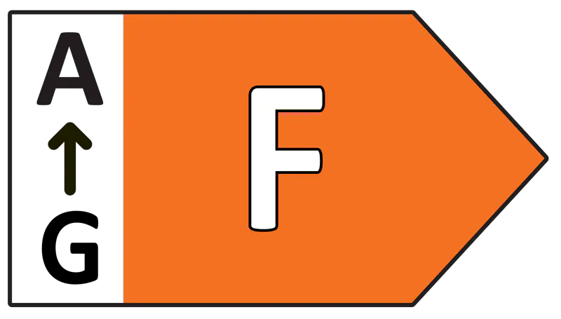 F Energy rating Image